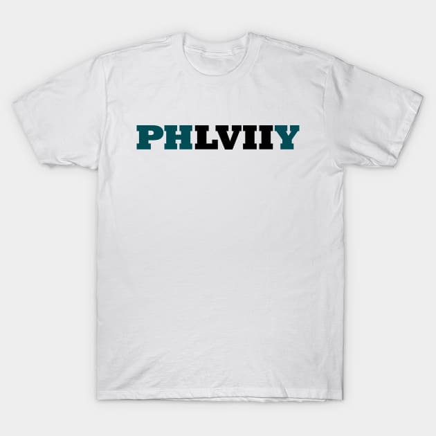 Philadelphia Eagles 2023 Super Bowl Champs LVII T-Shirt by lavdog